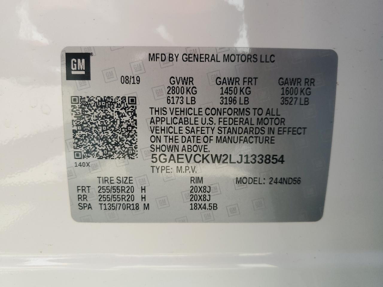 BUICK ENCLAVE AVENIR