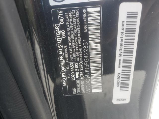 2015 MERCEDES-BENZ C 250 WDDGJ4HB5FG422831