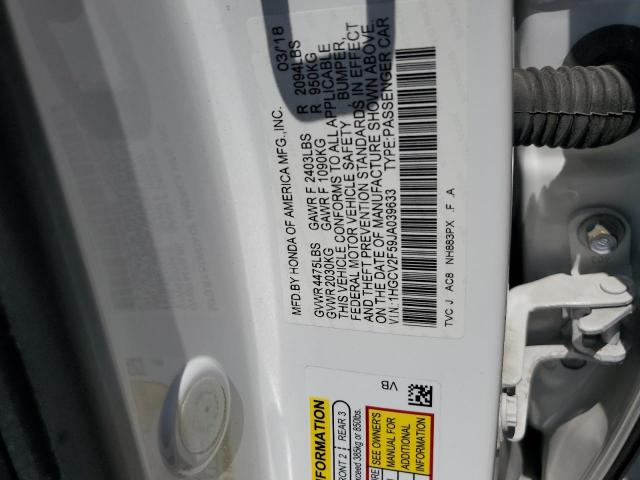 2018 HONDA ACCORD EXL 1HGCV2F59JA039633