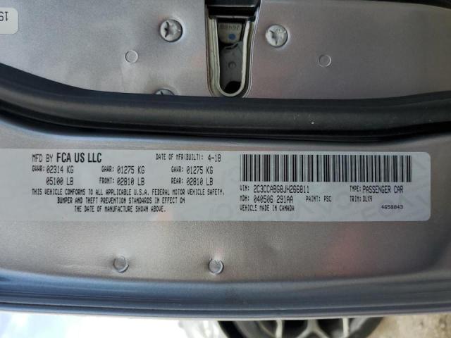 2018 CHRYSLER 300 S 2C3CCABG8JH266811
