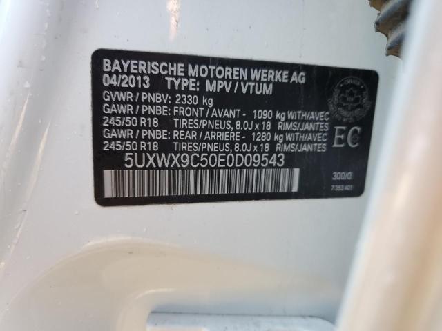 2014 BMW X3 XDRIVE2 - 5UXWX9C50E0D09543