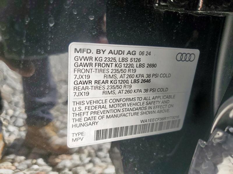 2024 AUDI Q3 PREMIUM WA1EECF36R1173016