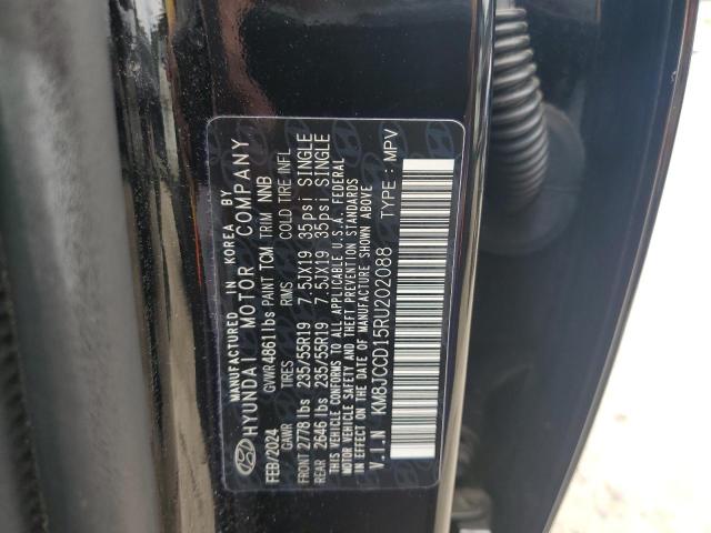 2024 HYUNDAI TUCSON SEL - KM8JCCD15RU202088