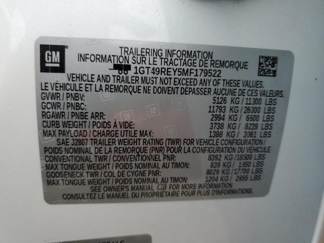 2021 GMC SIERRA K25 1GT49REY5MF179522