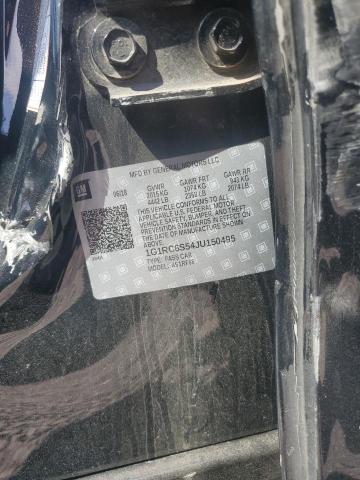 2018 CHEVROLET VOLT LT 1G1RC6S54JU150495