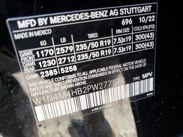 2023 MERCEDES-BENZ GLB 250 4MATIC W1N4M4HB2PW277574