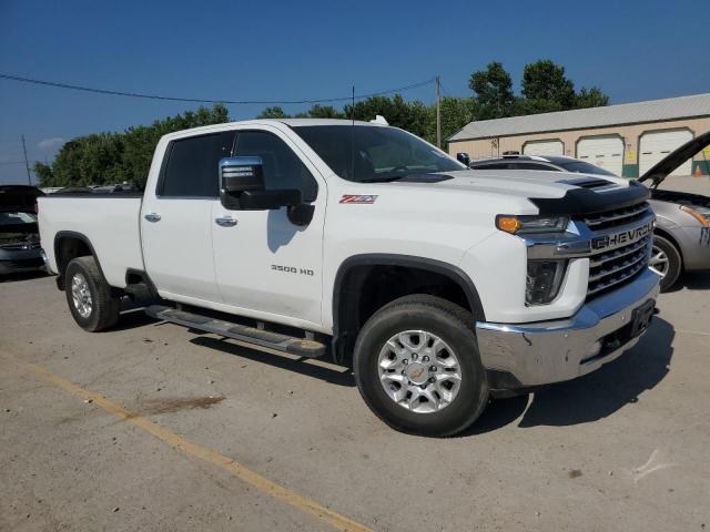 CHEVROLET SILVERADO 2021 white  diesel 1GC4YUEYXMF193289 photo #1