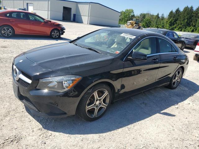 MERCEDES-BENZ CLA 250 2014 black sedan 4d gas WDDSJ4EB2EN069960 photo #1