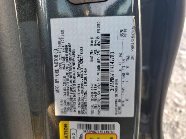 2015 FORD FUSION S 3FA6P0G71FR149783