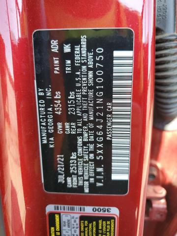 2022 KIA K5 GT LINE 5XXG64J21NG100750