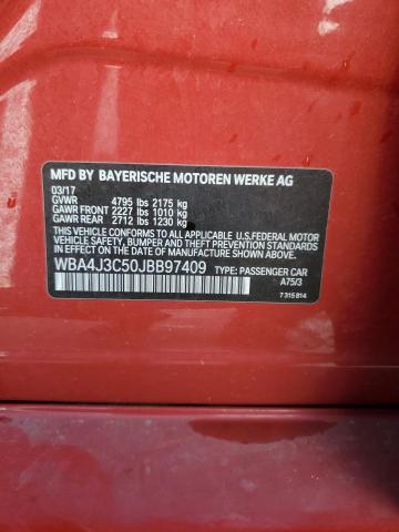 2018 BMW 430XI GRAN WBA4J3C50JBB97409