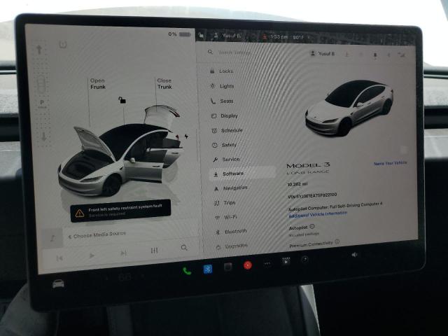 2025 TESLA MODEL 3 5YJ3E1EA7SF922100
