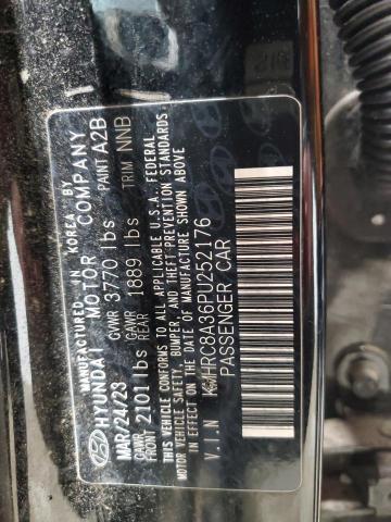 2023 HYUNDAI VENUE SEL KMHRC8A36PU252176