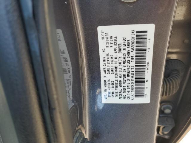2017 HONDA ACCORD LX - 1HGCR2F31HA209710
