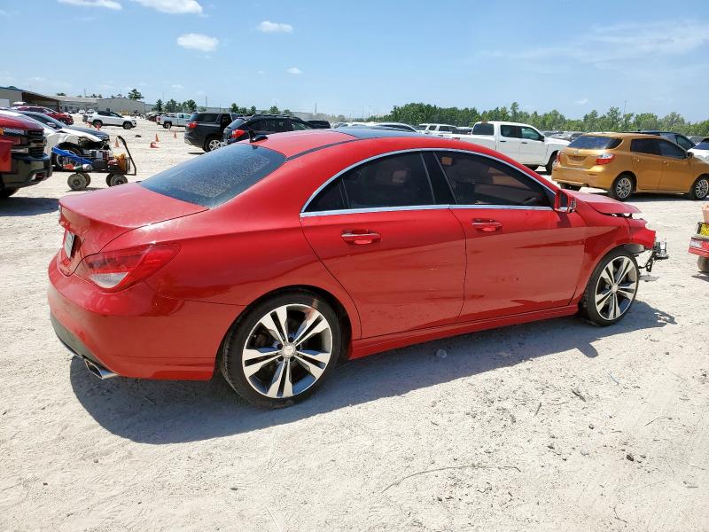 MERCEDES-BENZ CLA 250 2016 red sedan 4d gas WDDSJ4EB3GN382048 photo #4
