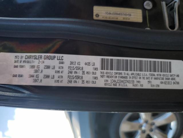 2014 JEEP COMPASS LATITUDE - 1C4NJCEB4ED743159