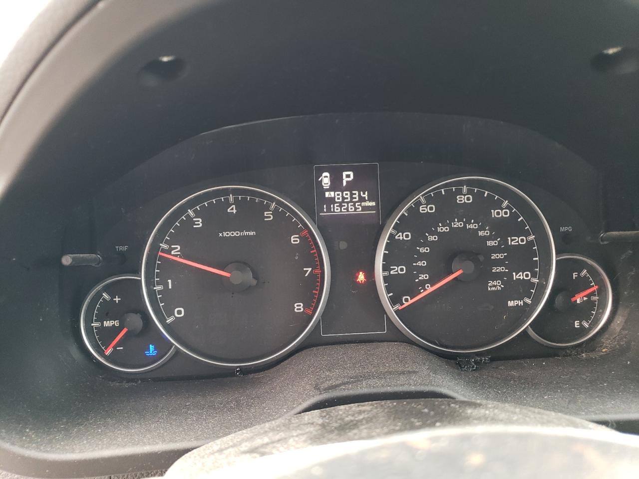 SUBARU OUTBACK 2.5I PREMIUM