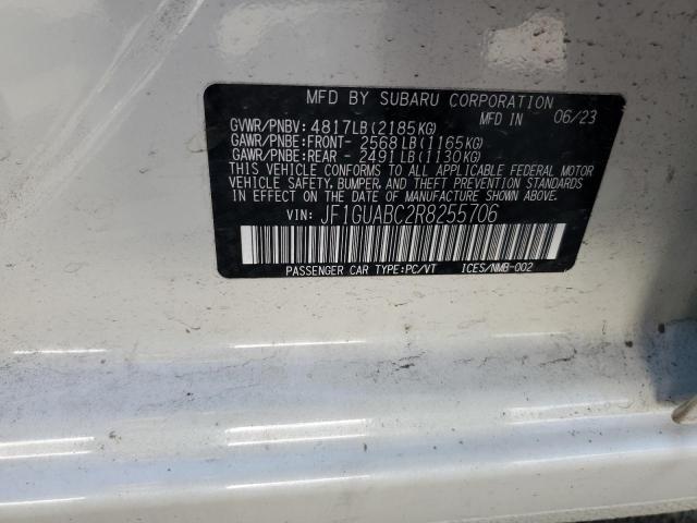 2024 SUBARU IMPREZA - JF1GUABC2R8255706
