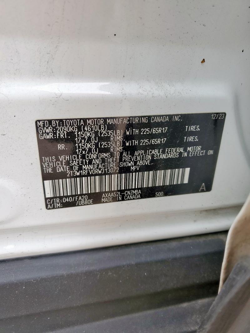 2024 TOYOTA RAV4 XLE - 2T3W1RFV0RW313072
