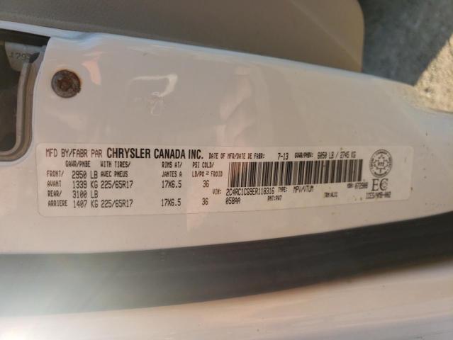 2014 CHRYSLER TOWN & COU - 2C4RC1CG9ER118316