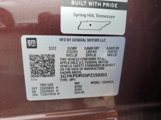 2023 CADILLAC XT6 PREMIU 1GYKPDRS5PZ158303