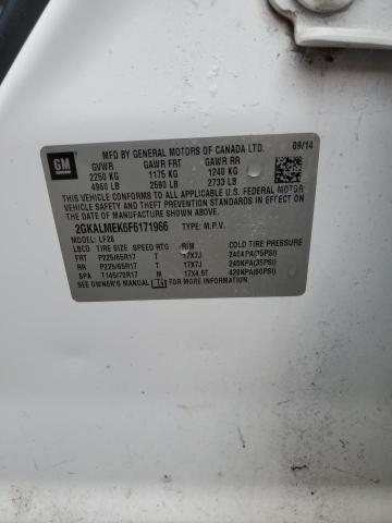 2015 GMC TERRAIN SL - 2GKALMEK6F6171966