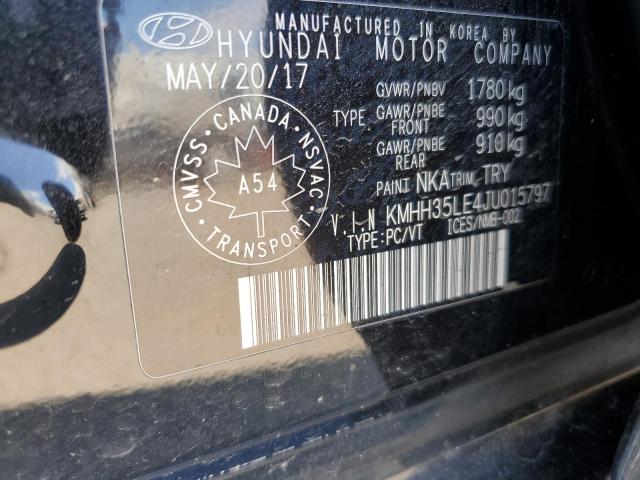 2018 HYUNDAI ELANTRA GT - KMHH35LE4JU015797