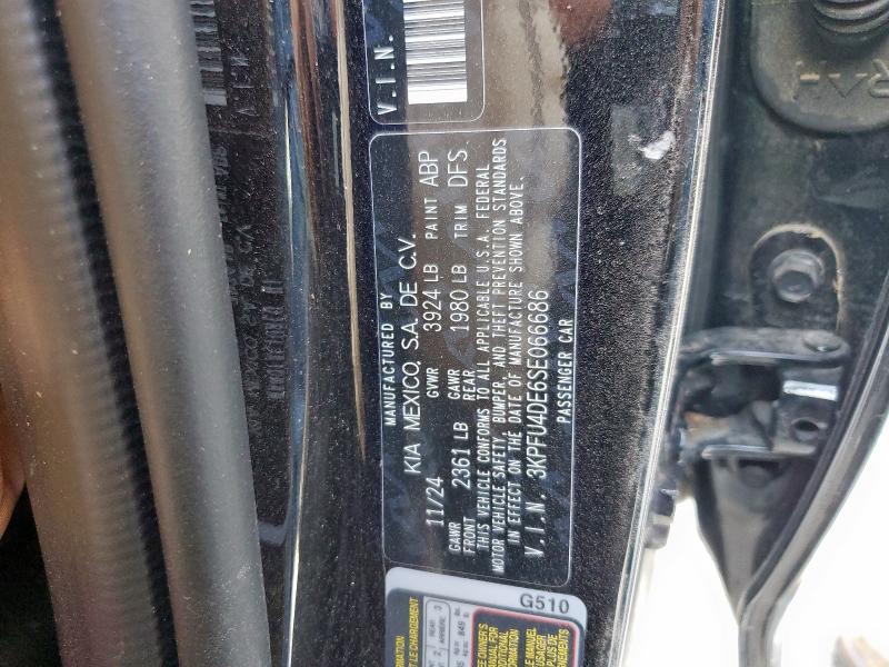 2025 KIA K4 EX 3KPFU4DE6SE066686