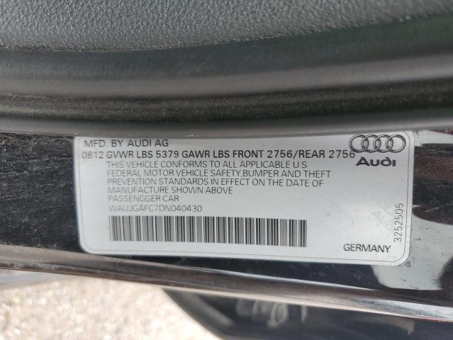 2013 AUDI A6 PRESTIG - WAUJGAFC7DN040430