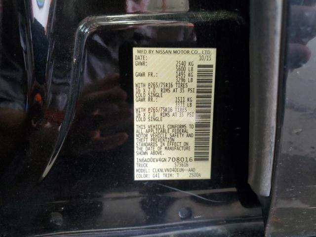 2016 NISSAN FRONTIER S - 1N6AD0EV4GN708016