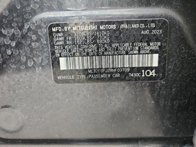2024 MITSUBISHI MIRAGE G4 ML32FUFJ2RHF03709