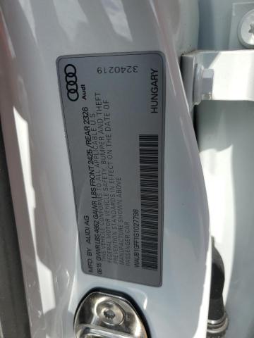 2016 AUDI S3 PREMIUM WAUB1GFF1G1027798