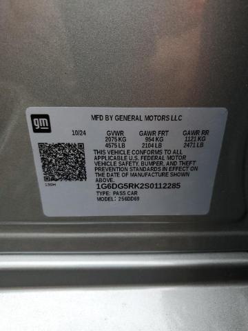 2025 CADILLAC CT4 SPORT 1G6DG5RK2S0112285