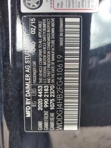 2015 MERCEDES-BENZ C250 WDDGJ4HB2FG410619