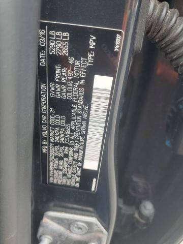 2016 VOLVO XC60 T6 PR YV449MRK7G2909271