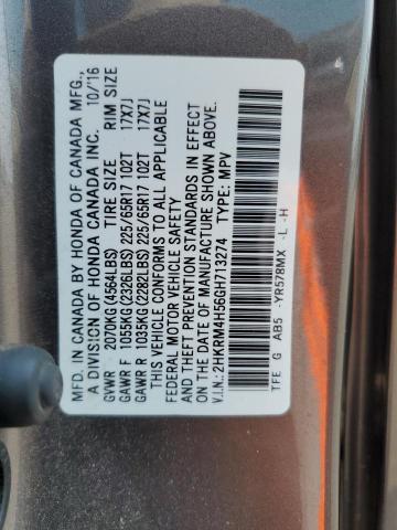 2016 HONDA CR-V EX 2HKRM4H56GH713274
