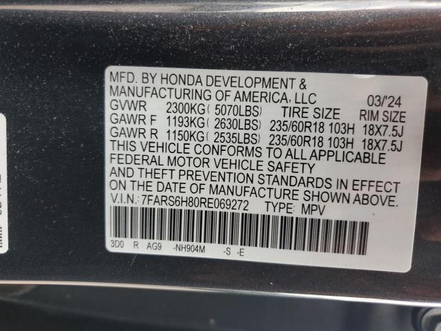 2024 HONDA CR-V SPORT 7FARS6H80RE069272
