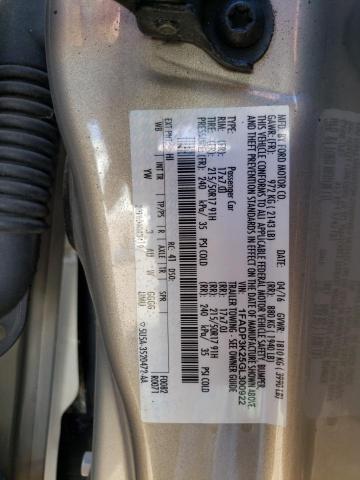 2016 FORD FOCUS SE - 1FADP3K25GL300922