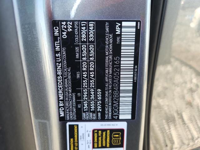 2024 MERCEDES-BENZ EQE SUV 35 4JGGM2BB4RA052165