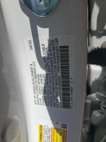 2022 HONDA ACCORD SPO 1HGCV1F3XNA080660