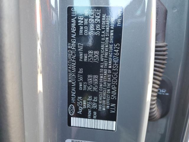 2025 HYUNDAI SANTA FE X 5NMP3DGL3SH076425