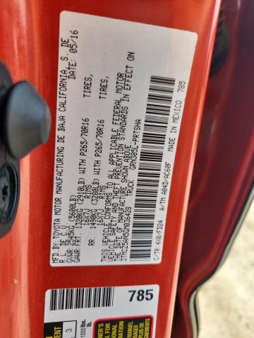 2016 TOYOTA TACOMA DOU - 3TMCZ5AN5GM036428