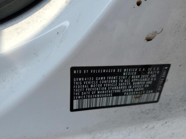 2019 VOLKSWAGEN JETTA S 3VWC57BU3KM060505