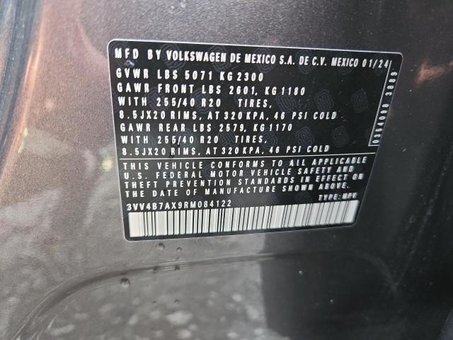 2024 VOLKSWAGEN TIGUAN SEL 3VV4B7AX9RM084122