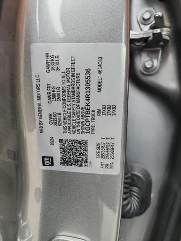 2024 CHEVROLET COLORADO 1GCPTBEK4R1305536