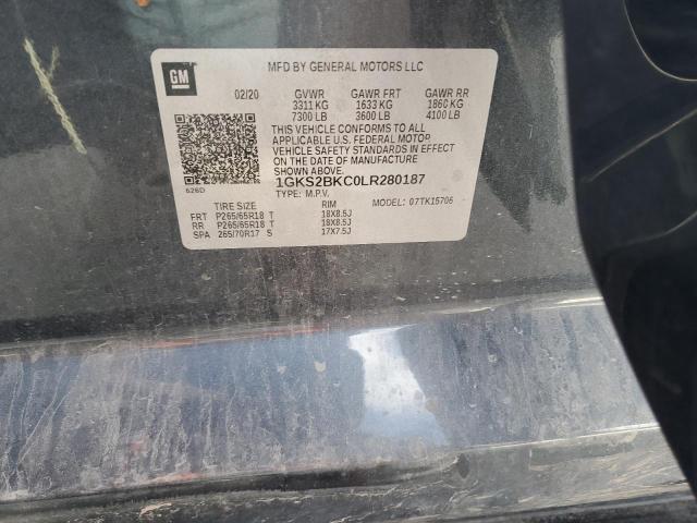 2020 GMC YUKON SLT - 1GKS2BKC0LR280187