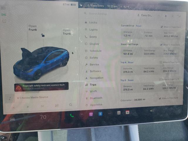 2023 TESLA MODEL 3 5YJ3E1EA0PF556469