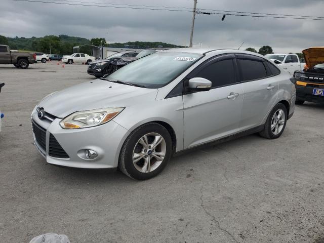 FORD FOCUS SE 2014 silver  gas 1FADP3F23EL228139 photo #1