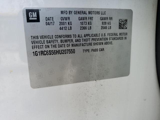 2017 CHEVROLET VOLT LT 1G1RC6S56HU207550