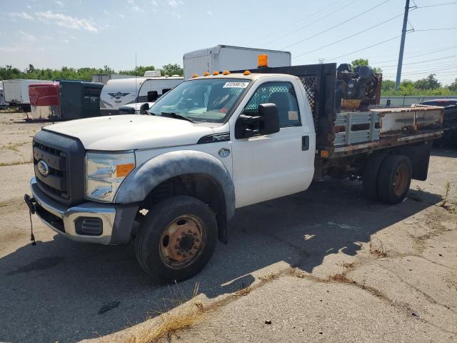FORD F450 SUPER 2011 white chassis diesel 1FDTF4GT5BEC48765 photo #1